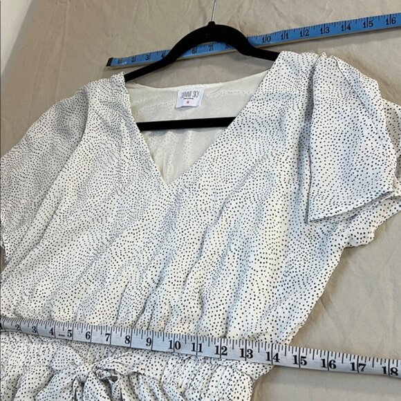 Sienna Sky chiffon polka dot maxi formal dress - Picture 12 of 14